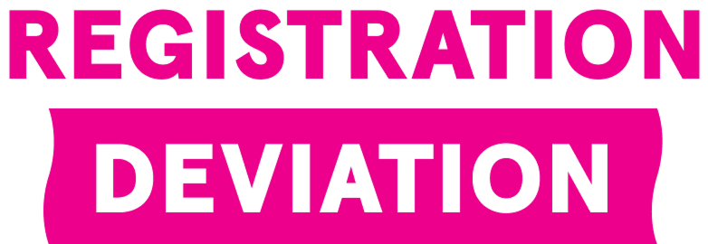 Registration deviation cyan