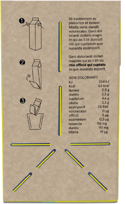 Recommended fold instructions